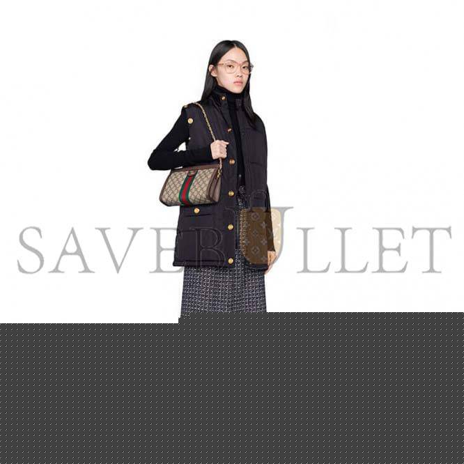 G*u*i ophidia small shoulder bag 503877 (26*17.5*8cm)